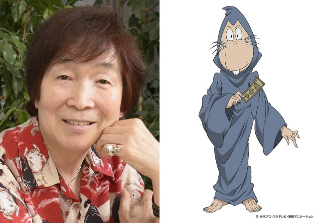 古川登志夫／ねずみ男役　「ゲゲゲの鬼太郎」（Ｃ）水木プロ・フジテレビ・東映アニメーション