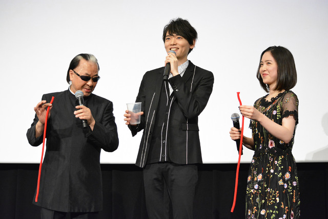 古川雄輝＆藤井武美＆Mr.マリック『風の色』初日舞台挨拶