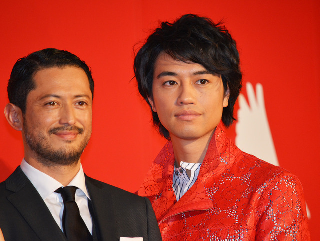 池内博之＆斎藤工／映画『マンハント』ジャパンプレミア