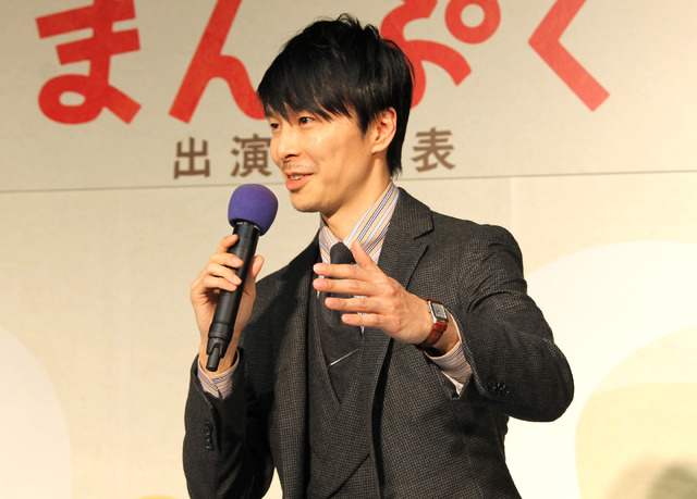 長谷川博己／NHK連続テレビ小説「まんぷく」記者会見