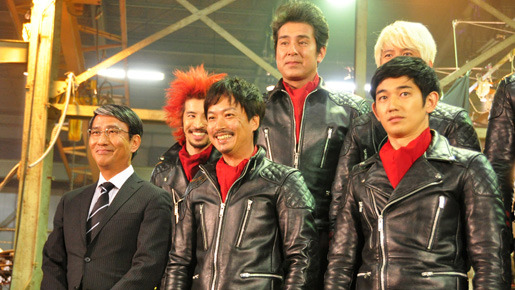 『ワイルド7』記者会見