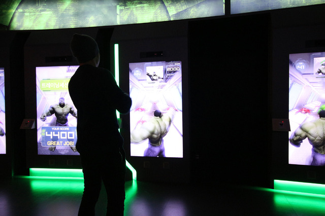 「マーベルエクスペリエンス」ハルクのアトラクション