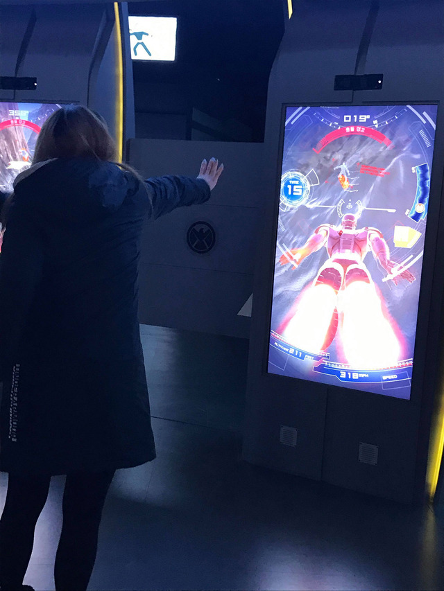 「マーベルエクスペリエンス」アイアンマンのアトラクション