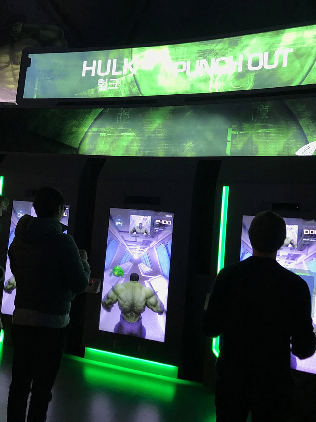 「マーベルエクスペリエンス」ハルクのアトラクション