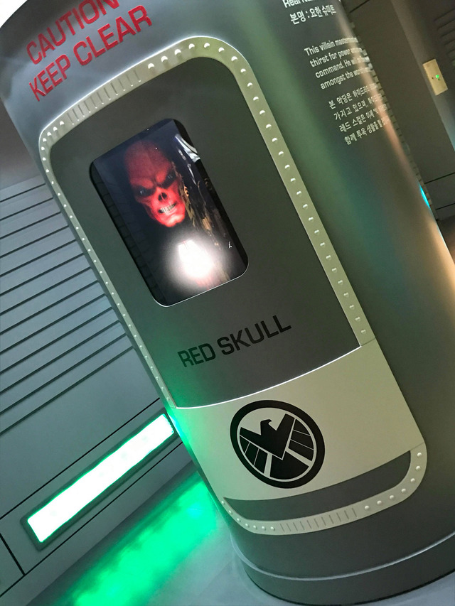 「マーベルエクスペリエンス」捕獲したヴィランたち（レッド・スカル）