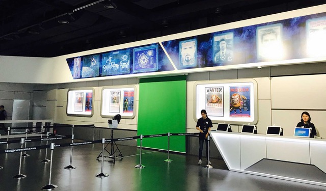 「マーベルエクスペリエンス」ロビー