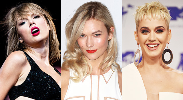 カーリー・クロス＆テイラー・スウィフト＆ケイティ・ペリー-(C)Getty Images