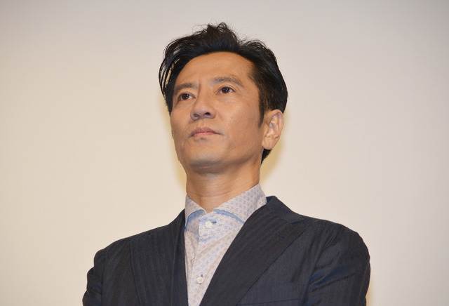 津田寛治／『ニワトリ★スター』完成披露試写会舞台挨拶