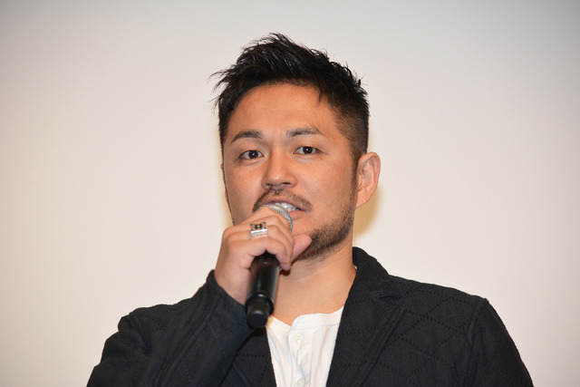 阿部亮平／『ニワトリ★スター』完成披露試写会舞台挨拶