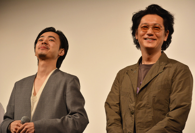 成田凌、井浦新／『ニワトリ★スター』完成披露試写会舞台挨拶