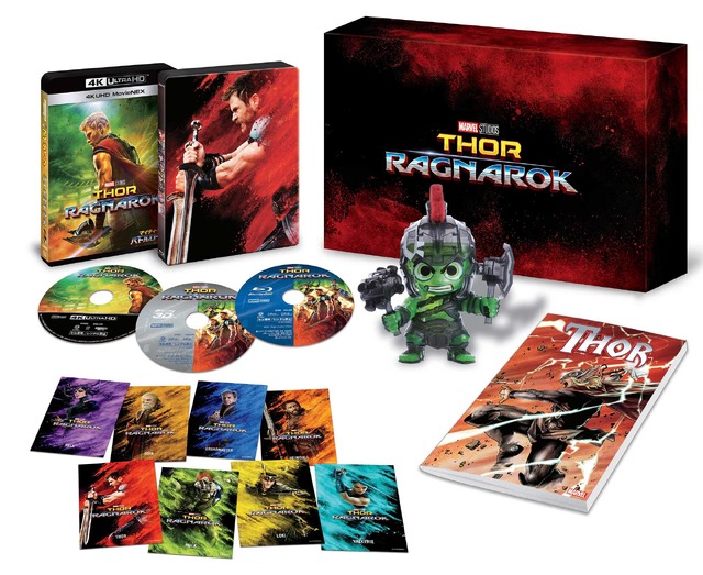 『マイティ・ソー バトルロイヤル 4K UHD MovieNEXプレミアムBOX（数量限定）』(C)2018 MARVEL