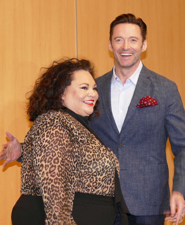 キアラ・セトル＆ヒュー・ジャックマン／『グレイテスト・ショーマン』来日記者会見