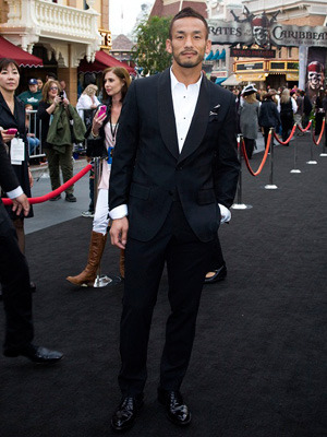 『パイレーツ・オブ・カリビアン／生命の泉』USプレミアに登場した中田英寿