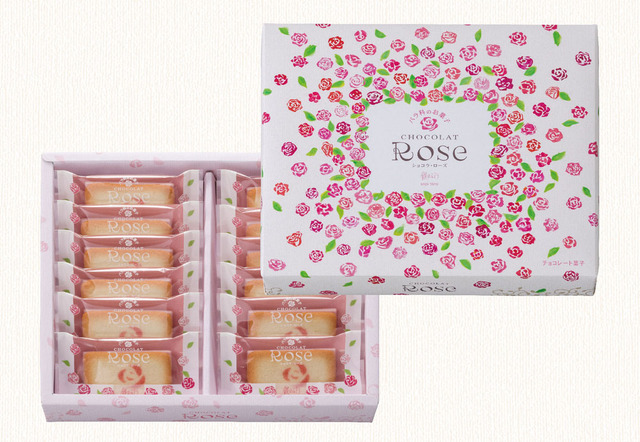 銀のぶどう バラ科のお菓子 ショコラ・ローズ