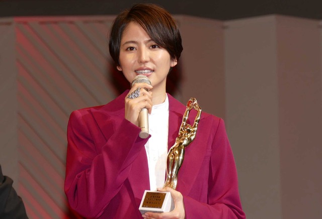 長澤まさみ/「毎日映画コンクール」表彰式