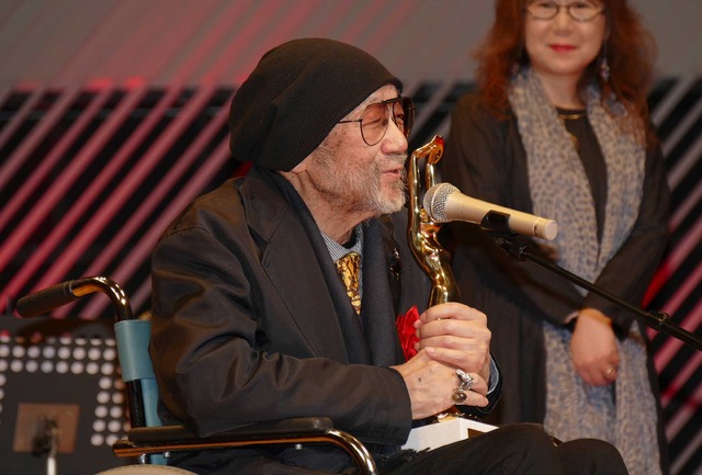 大林宣彦監督／「毎日映画コンクール」表彰式