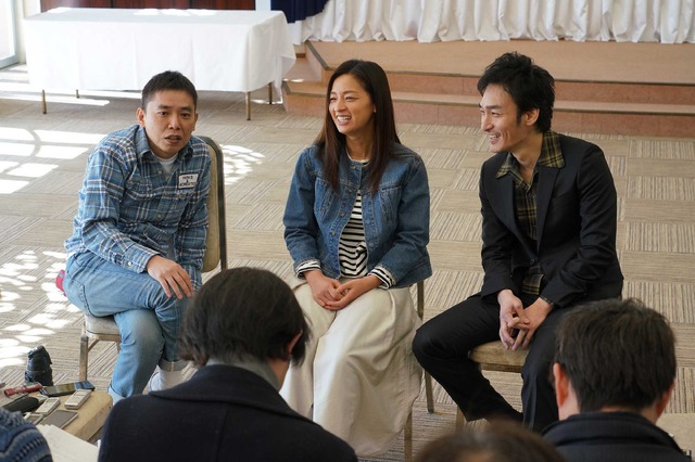 太田光監督&尾野真千子&草なぎ剛/『光へ、航る』現場取材
