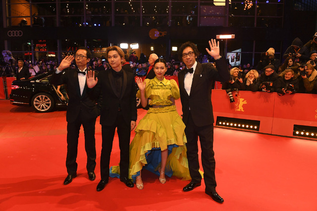 『リバーズ・エッジ』ベルリン・レッドカーペット　（C）2018映画「リバーズ・エッジ」製作委員会／岡崎京子・宝島社