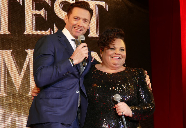 ヒュー・ジャックマン＆カーラ・セトル／『グレイテスト・ショーマン』プレミア