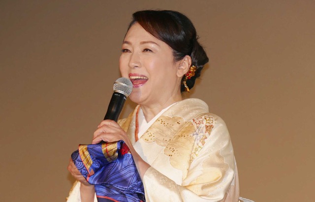 松坂慶子／『空海－KU-KAI－ 美しき王妃の謎』初日舞台挨拶