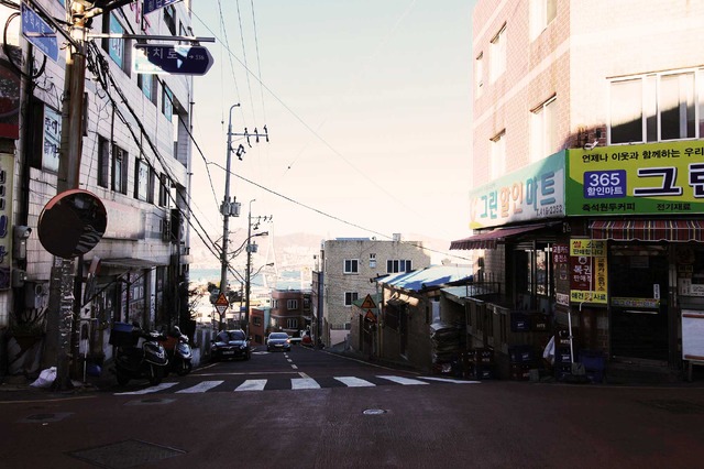 影島ワチロ 三叉路－影島区／『ブラックパンサー』ロケ地巡り