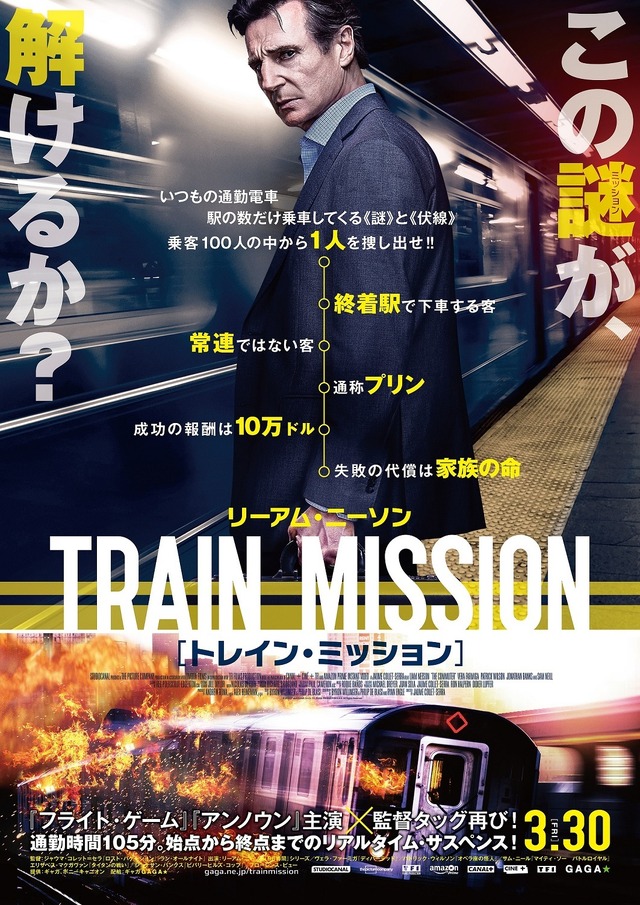 『トレイン・ミッション』（C） STUDIOCANAL S.A.S.