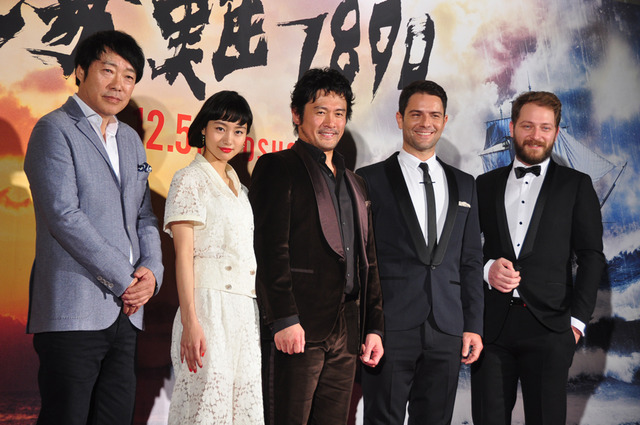 田中光敏監督、忽那汐里、内野聖陽、ケナン・エジェ、アリジャン・ユジェソイ／『海難1890』ワールドプレミア