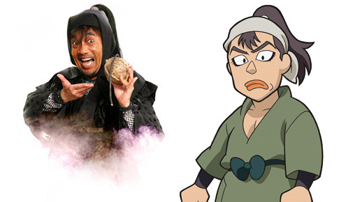 海松万寿烏(みるますからす)／竹中直人 -(C) NHK・尼子騒兵衛・総合ビジョン