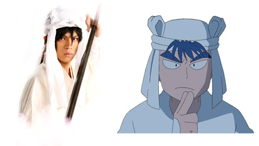 錫高野与四郎(すずごうやよしろう)／山本裕典 -(C) NHK・尼子騒兵衛・総合ビジョン