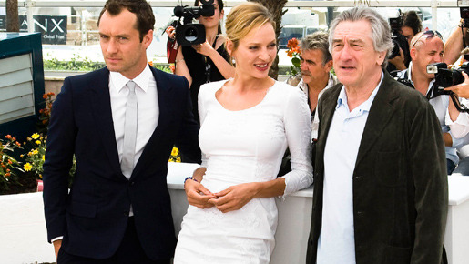 ジュード・ロウ＆ユマ・サーマン＆ロバート・デ・ニーロ -(C) Splash/AFLO