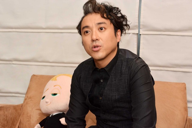 ムロツヨシ『ボス・ベイビー』/photo:Masakazu Isobe