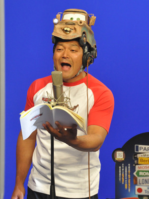 『カーズ2』アフレコ収録