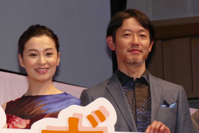 檀れい＆筒井道隆／『ママレード・ボーイ』完成披露試写会