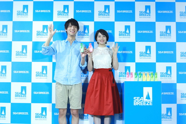 シーブリーズ新TVCM 「デオ＆ジェル 好きだから」篇　発表会