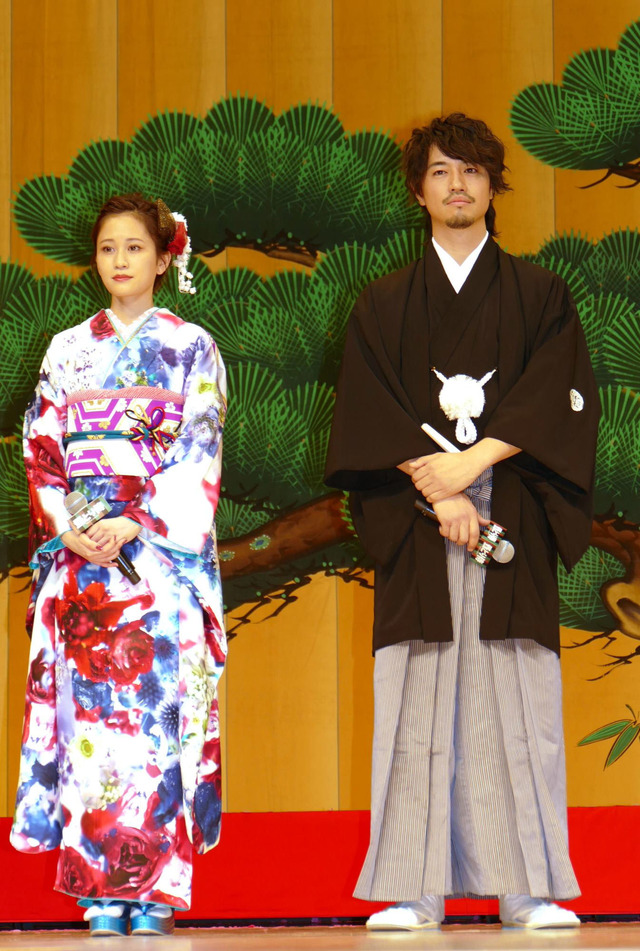 前田敦子、斎藤工／『のみとり侍』完成披露試写会