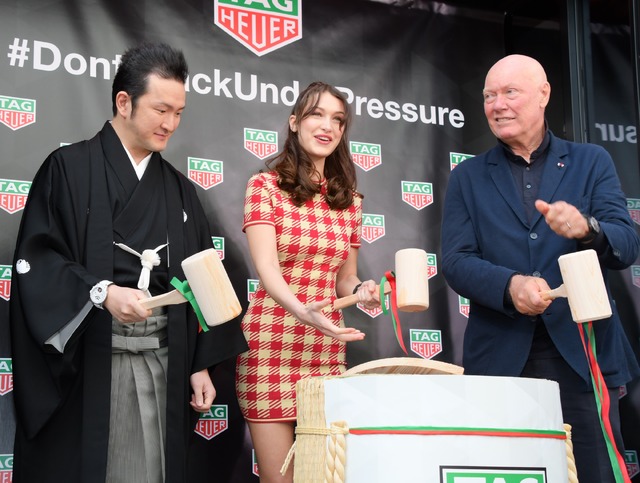TAG Heuer 銀座 ブティックオープニングセレモニー