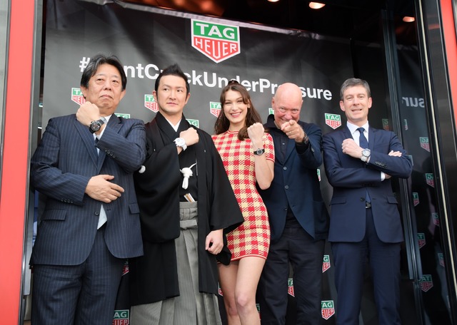 TAG Heuer 銀座 ブティックオープニングセレモニー