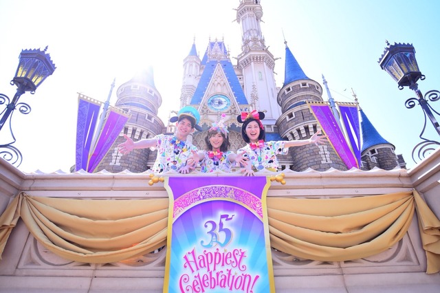 「東京ディズニーリゾート35周年“Happiest Celebration!”」開幕