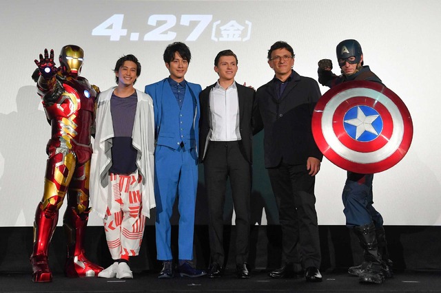 『アベンジャーズ／インフィニティー・ウォー』ファンミーティング　(C)Getty Images