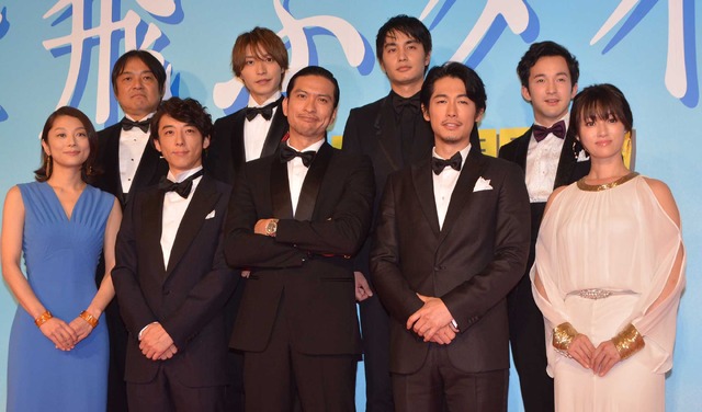 『空飛ぶタイヤ』レッドカーペットイベント&完成披露試写会
