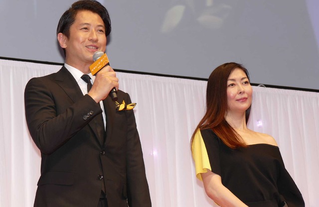 谷原章介＆中山美穂／『ママレード・ボーイ』完成披露試写会