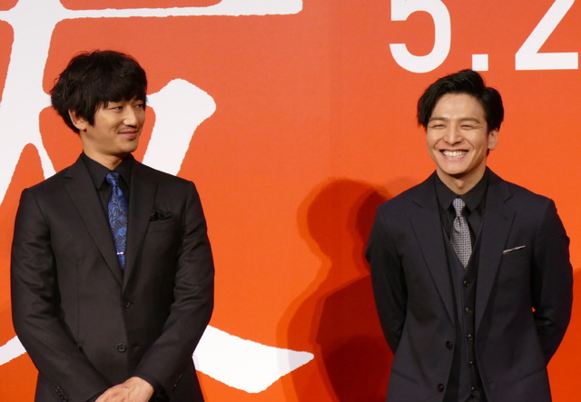 生田斗真と瑛太が舌戦! 『友罪』完成披露試写会