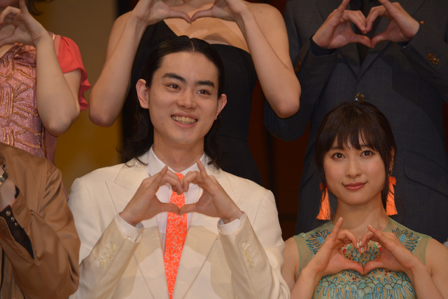 菅田将暉＆土屋太鳳／映画『となりの怪物くん』完成披露試写会「とな怪コレクション」