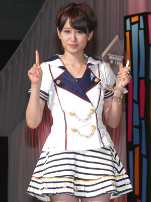 見事1位に返り咲いた前田敦子