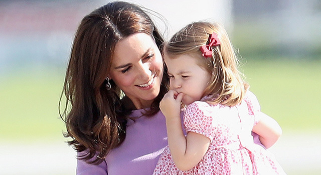 キャサリン妃＆シャーロット王女-(C)Getty Images