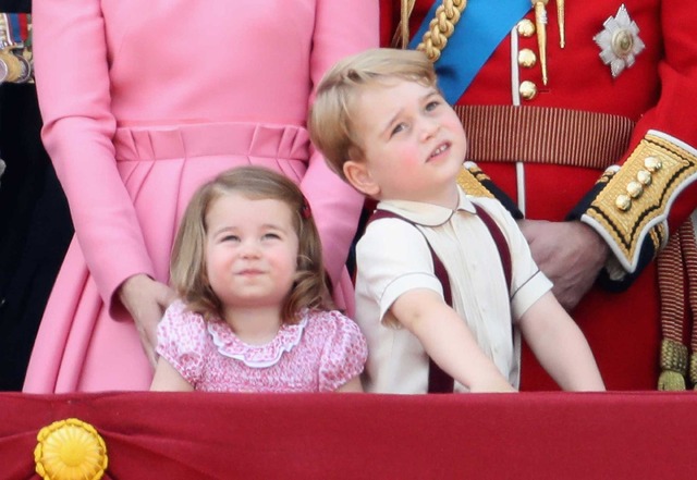 シャーロット王女＆ジョージ王子-(C)Getty Images