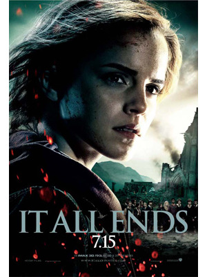 『ハリー・ポッターと死の秘宝 PART2』ハーマイオニー・グレンジャー -HARRY POTTER characters, names and related indicia are trademarks of and (C) Warner Bros. Entertainment Inc. Harry Potter Publishing Rights (C) J.K.R. (C) 2011 Warner Bros. Entertainment Inc. All rights reserved.