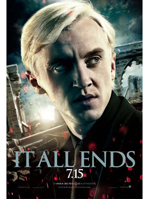 『ハリー・ポッターと死の秘宝 PART2』ドラコ・マルフォイ -HARRY POTTER characters, names and related indicia are trademarks of and (C) Warner Bros. Entertainment Inc. Harry Potter Publishing Rights (C) J.K.R. (C) 2011 Warner Bros. Entertainment Inc. All rights reserved.