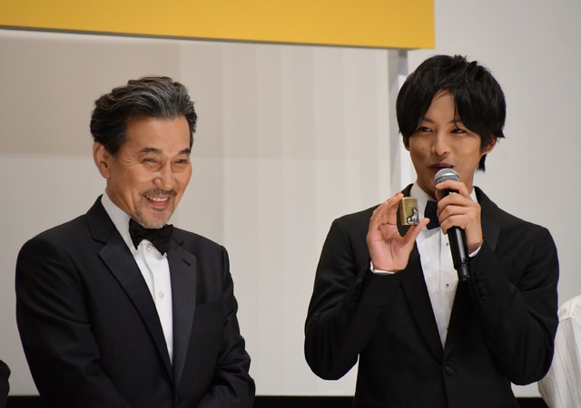 役所広司、松坂桃李/映画「孤狼の血」完成披露試写会