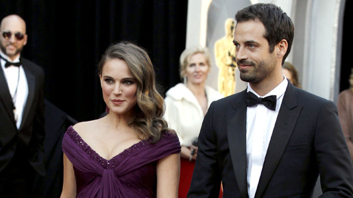 ナタリー・ポートマン＆ベンジャミン・ミルピエ -(C) AP/AFLO